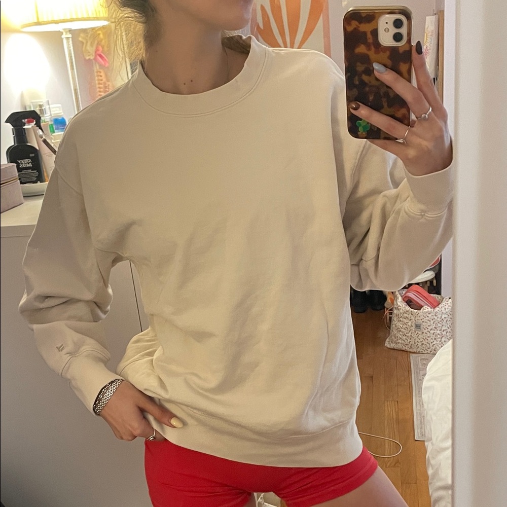 TNA extra fleece crew neck